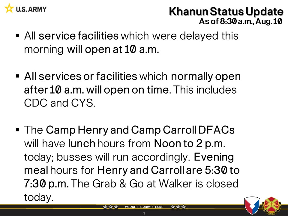 U.S. Army Garrison Daegu tweet media