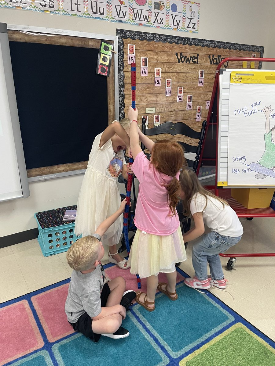 You might see indoor recess (boo Heat͏ index). I see kinder <a href="/ellisorbulldogs/">Ellisorbulldogs</a> communicating, collaborating, and using teamwork on DAY 1!! A preview of a great year to come!!
