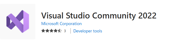 code_ville's tweet photo. TO GET STARTED, WE NEED TO INSTALL VISUAL STUDIO COMMUNITY. 

click on the link to download Visual Studio Community. 
https://t.co/Q9Rq4Avbjf
It will start downloading the VS_installer.exe
Once the download is complete, locate the file and run it. The installer will start ... https://t.co/alabT6MIQ2