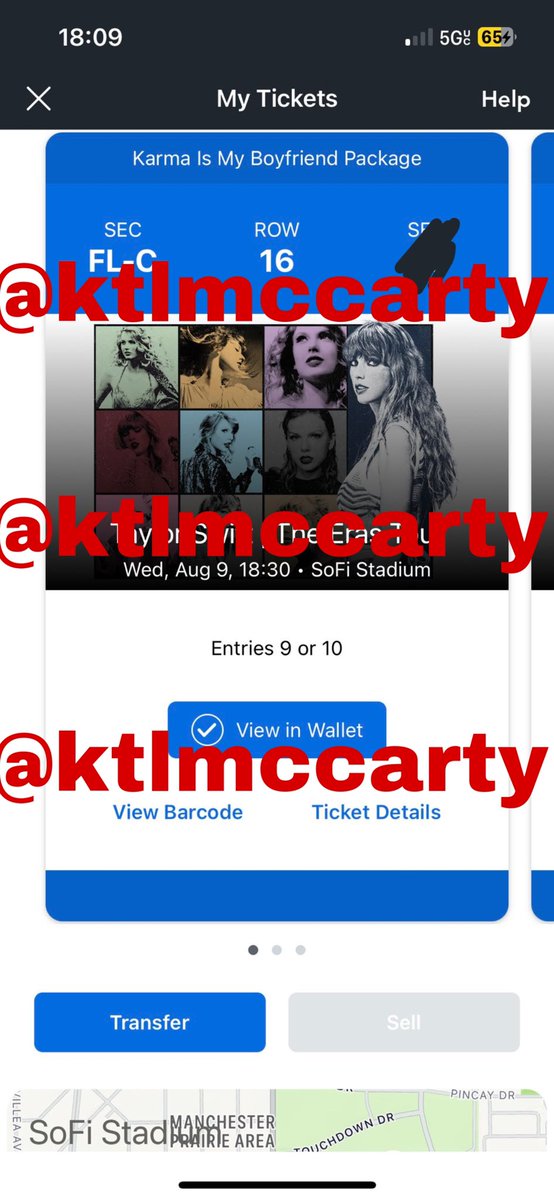 Eras Tour Resell tweet media