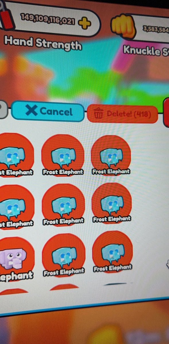 Runmyfadecuzz's tweet photo. We should be able to auto delete event eggs like we could with other eggs when opening them 😭 i still have 2.5k event eggs to open 😵‍💫😵‍💫😵‍💫 @axelmakes @S1RKnighty https://t.co/chra8wIO1S