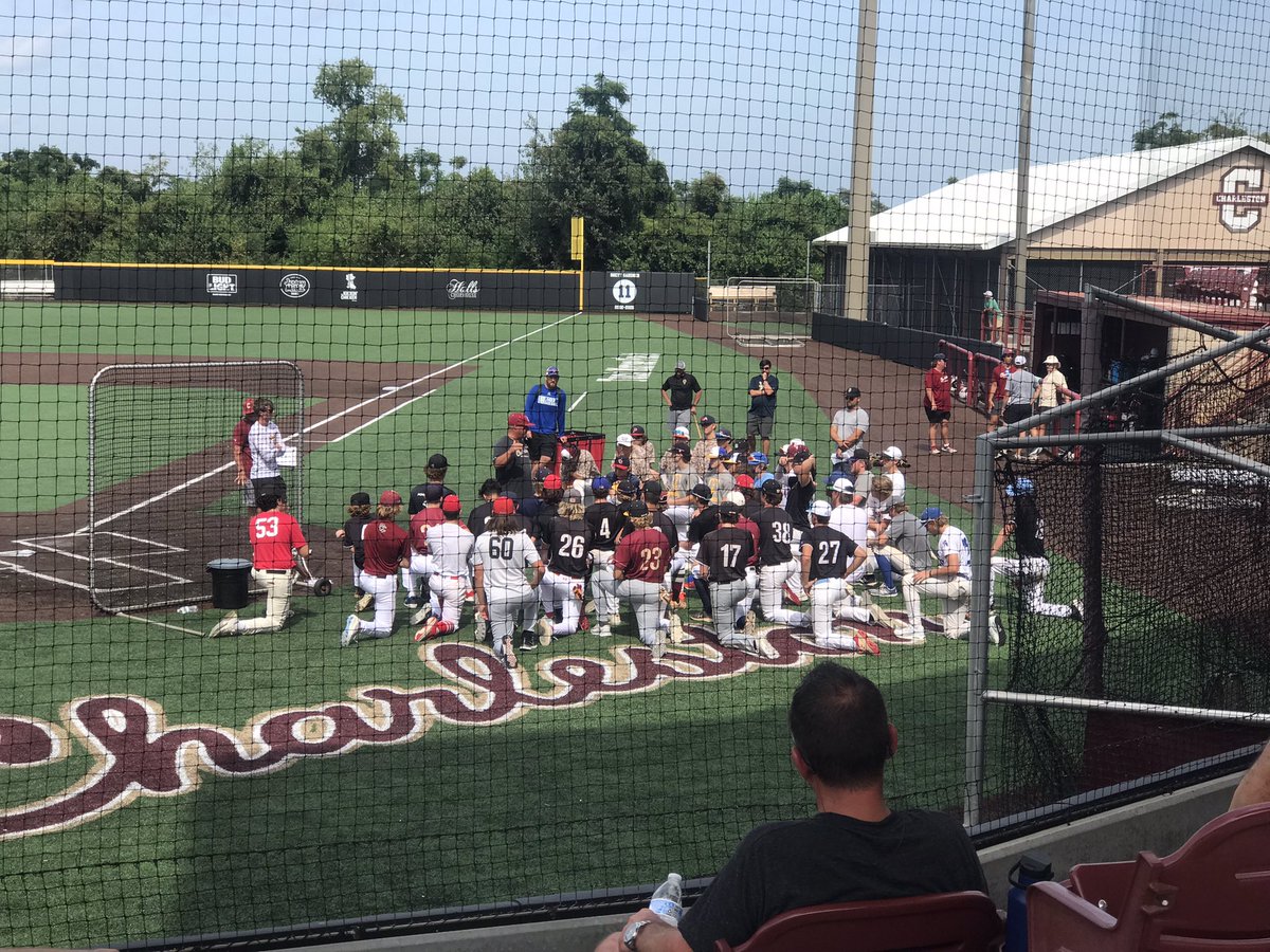 BanksWickersham's tweet photo. Great day @CofCBaseball camp today. Had a blast! @SamGjormand @BridgesSawyer @adbrown32 https://t.co/CAHk5AP058