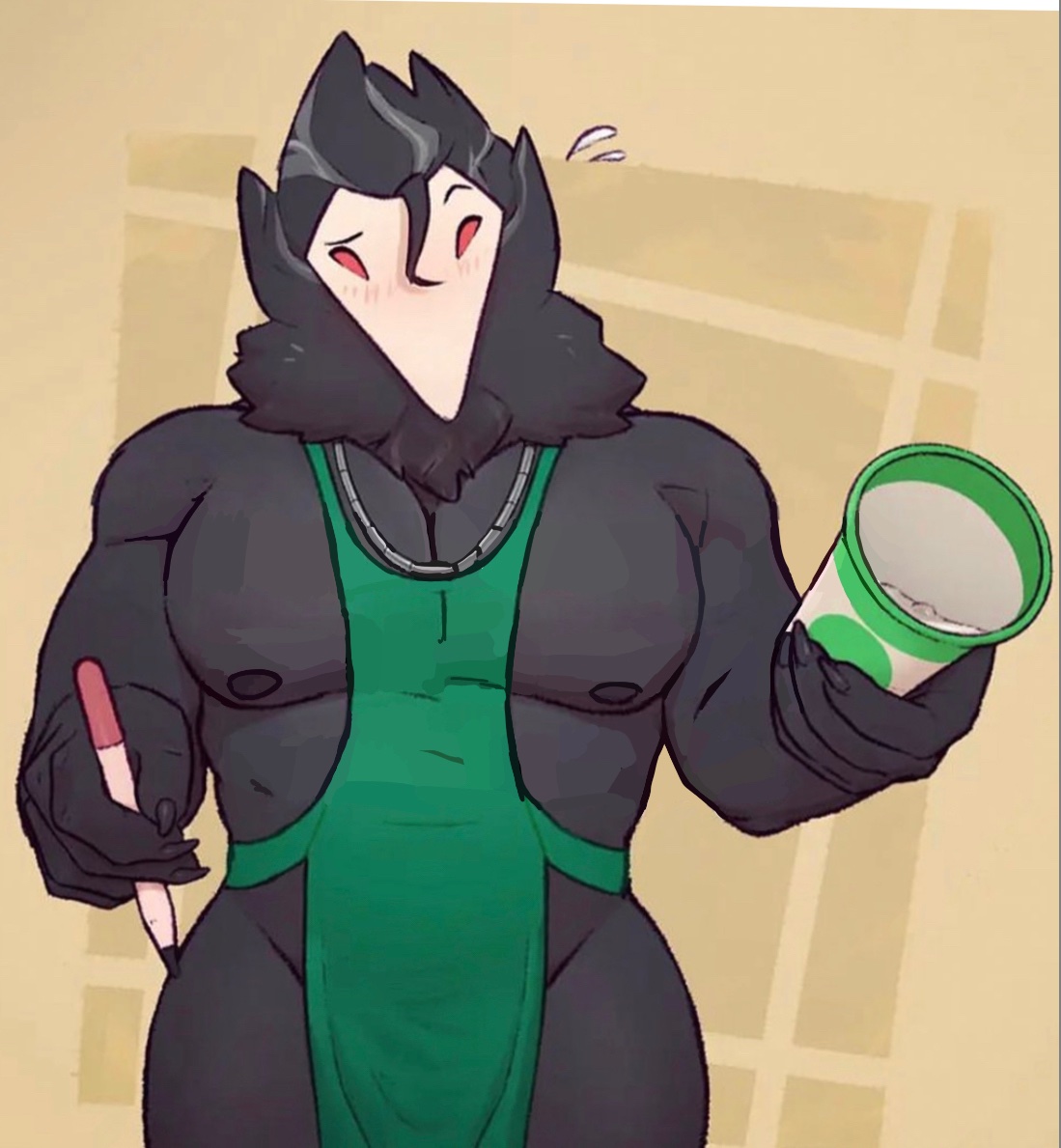 Shakeshackmode's tweet image. Does anyone know who created this or the original image source? 
#swatchling #furry #lewd #questions #gay