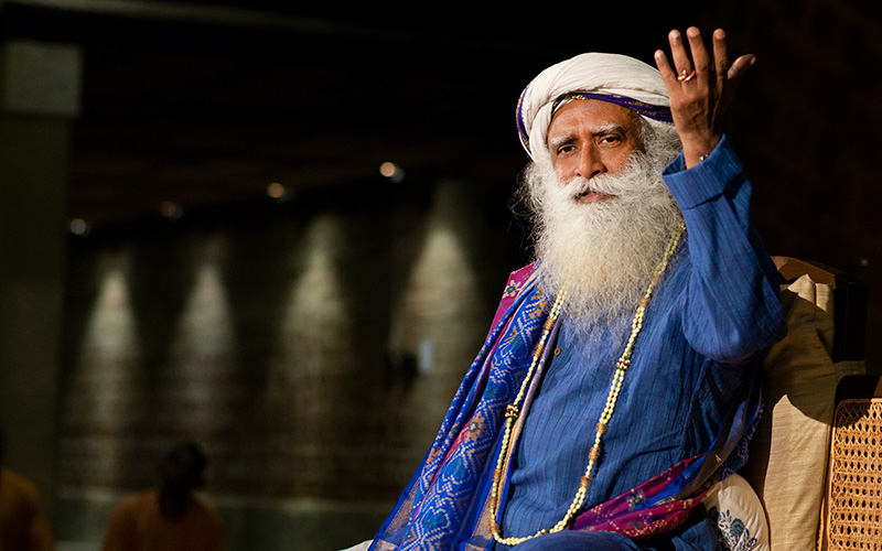 Destiny is the cumulative result of all your actions and the impressions you have taken in. #SadhguruQuotes