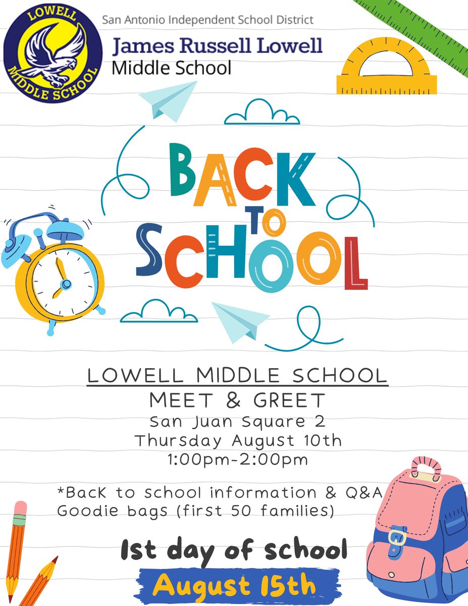 Attention San Juan Square 2 residents!  We will be giving away goodie bags between 1:00 PM - 2:00 PM on August 10th. We will see you there !