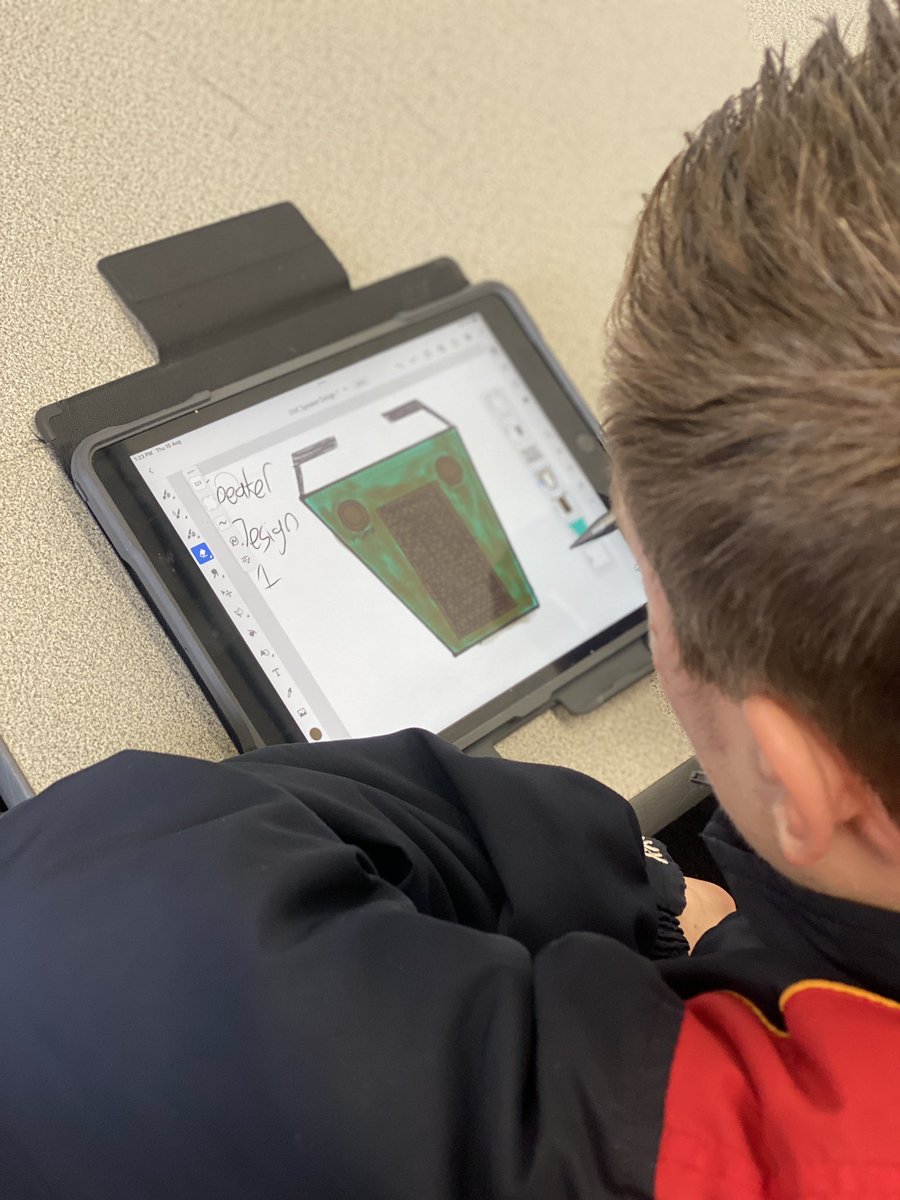 MelissaMagatog1's tweet image. Year 10 students creating digital models of their Speaker Design development. I love that there are so many App options to suit the needs and various capabilities of students
#digitalmodeling #ADE #iPad #CreateInspire #AR