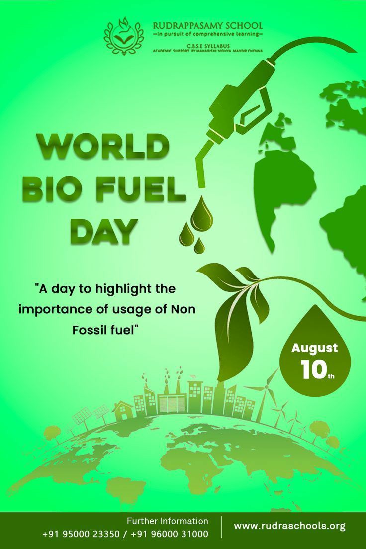 The world will be much better place if we use more of biofuel and less of fossil fuel.On the #WorldBiofuelDay2023 let's join hands to switch  from  fossil fuel to biofuel.