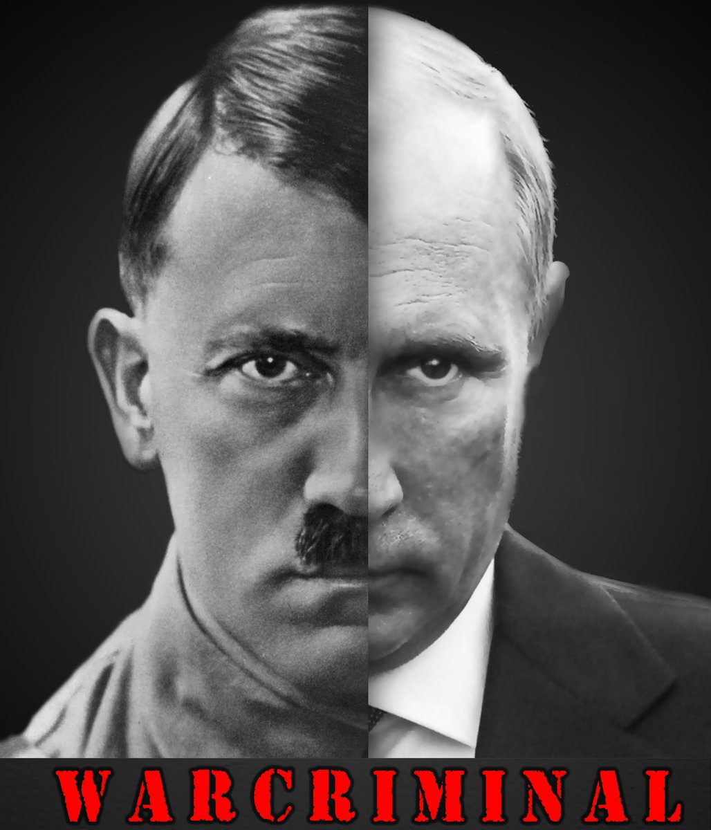 #PutinWarCriminal #hitlerputin #putinnazi #shoigunazi #lavrovnaziliar #medvedevpsychokleptocrat all are ruining Russia and will be remembered as evil and stupid creeps. For peace, the cleansing of Russia from its evil rulers. Murderes and thieves all.