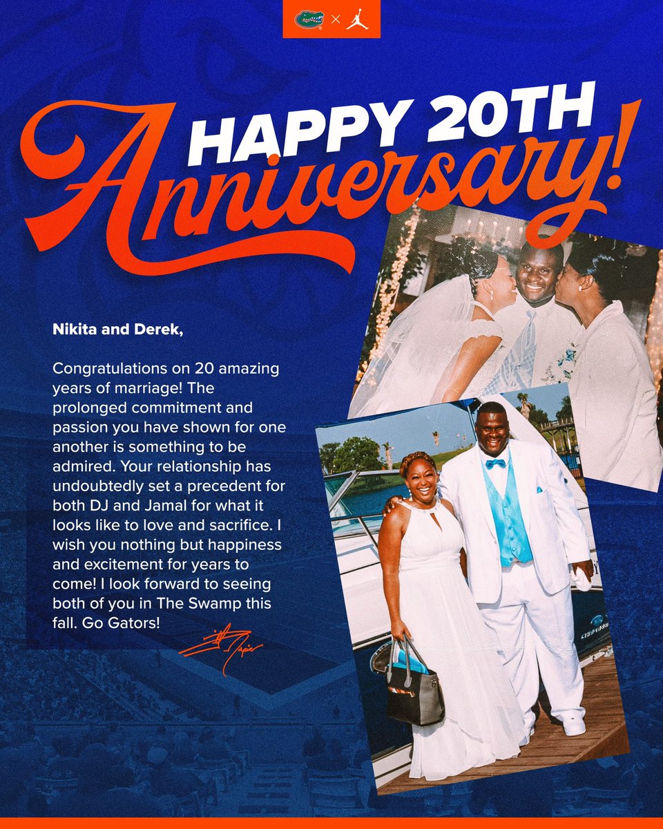 DerekLagway1's tweet photo. Just want to say thanks to @coach_bnapier and the whole @GatorsFB Staff ๐๐พโผ๏ธ ๐ ๐ ๐๐ #UFormula #GoGators #2thesw4mp #gatornation https://t.co/ff8XwnkZhI