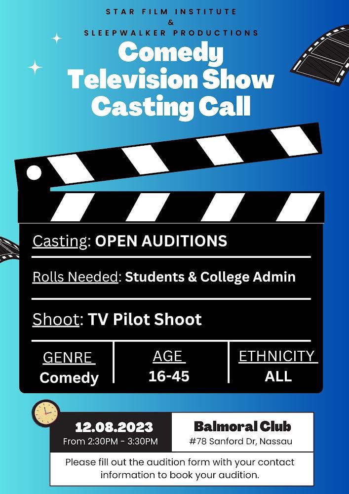 SugahJay's tweet image. TV SHOW AUDITIONS

We are filming a Comedy about a group of college students from diverse cultures off to university for the first time.

Roles To Fill: 
College Students
School Administrators
Resident Assistants
Immigration Officers
Extras

TO AUDITION:
forms.gle/WDCynd7qYYs5gV…