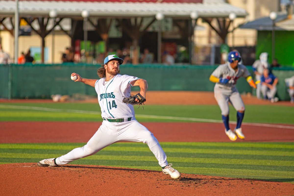 daytonatortugas's tweet photo. Final line for @JaredLyons26: 5.0 IP, 1 H, 0 R, 0 ER, 2 BB, 8 K. The 8 K's are a career high!

5-0 Tortugas as Alex Johnson is on the 6th https://t.co/G20EMFJ4C9