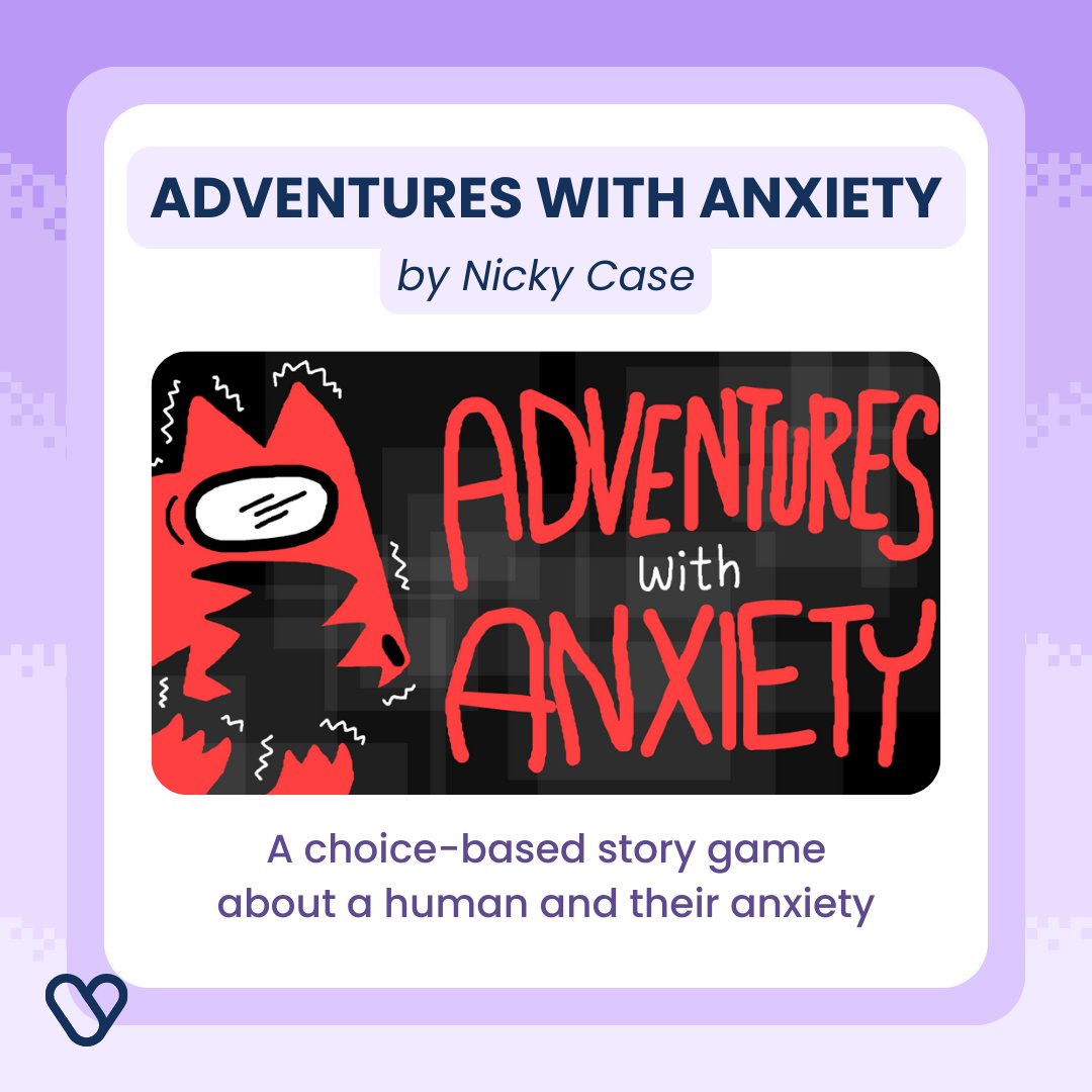 SafeTalkApp's tweet photo. Apart from mental health communities like ours, there are also many amazing creators and even self-taught developers out there producing games that help people cope with their mental health 💜  Everyone should give these a try!
@ncasenmare 
@bakedbreado 
@theplayedalone https://t.co/0nS7YeY5Lu