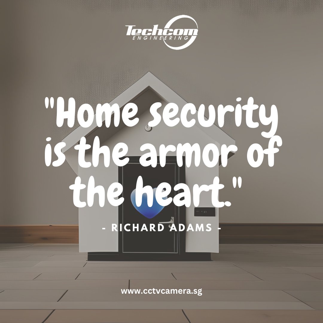 CCTV_Camera_SG's tweet image. "Home security is the armor of the heart."
-Richard Adams-

Visit our Office at 2 Yishun Industrial Street 1, # 04-11 North Point Bizhub, Singapore 768159

For Your CCTV Needs, Reach Us at:
+65 6677 0000
+65 9277 8888
+65 6339 3688

Email: sales@techcom.co

#cctvsystems #cctvsg