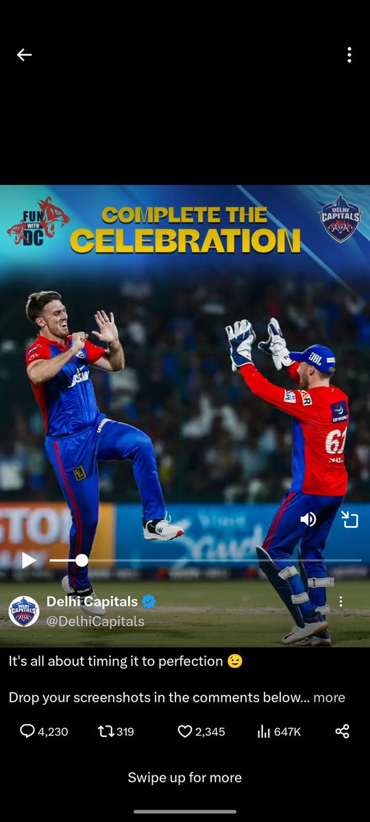 thameemmd's tweet photo. @DelhiCapitals Here it is https://t.co/zYUVknbXcU