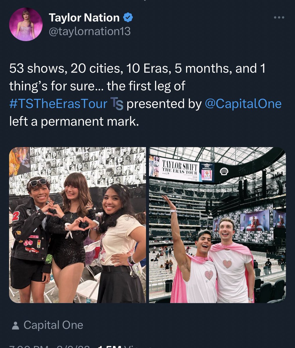 SwiftNYC's tweet photo. 53+20+10+5+1 = 89

“Left a permanent mark.” - This Love 
“Pretended it could last forever” - Wonderland 

Too many 1989 references alongside LA Night 6 being on 8/9 for this to be a coincidence… 1989 TV is coming. #TSTheErasTour #1989TaylorsVersion https://t.co/tUB6UQPz2j