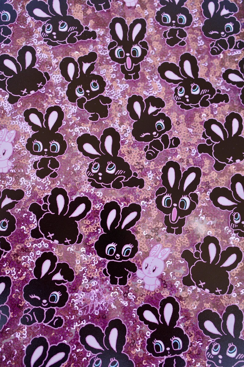foxy illustrations в X: „BLACK BUNNY🖤 #CASETiFY 明日金曜17:30