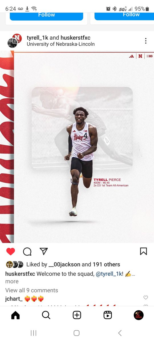 EatnorEnt's tweet photo. So proud of you son 
Went from D-3 to D-1
Go big red https://t.co/rqZGwodyhv