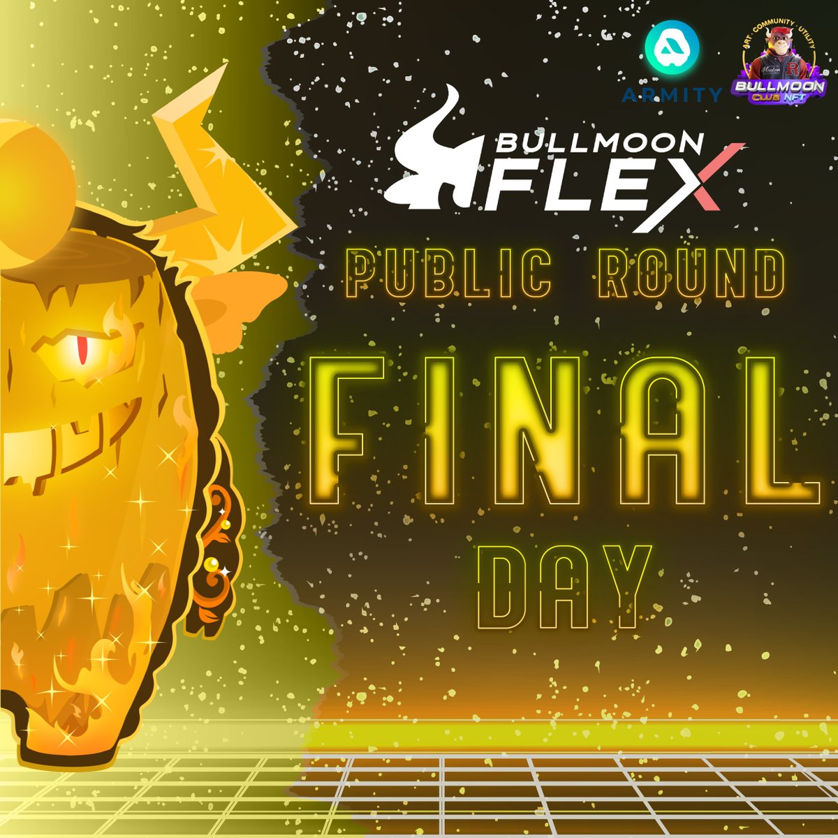 อดแล้ว อดเลยย วันนี้ เท่านั้น!!!!  
📣 # Mint รอบ Public  วันสุดท้าย !!!!

 ลายเเทง Mint BullMoon FLEX  Mint 
bullmoonflex.stock2morrow.com
น้อง #BullMoonFLEX 🔥