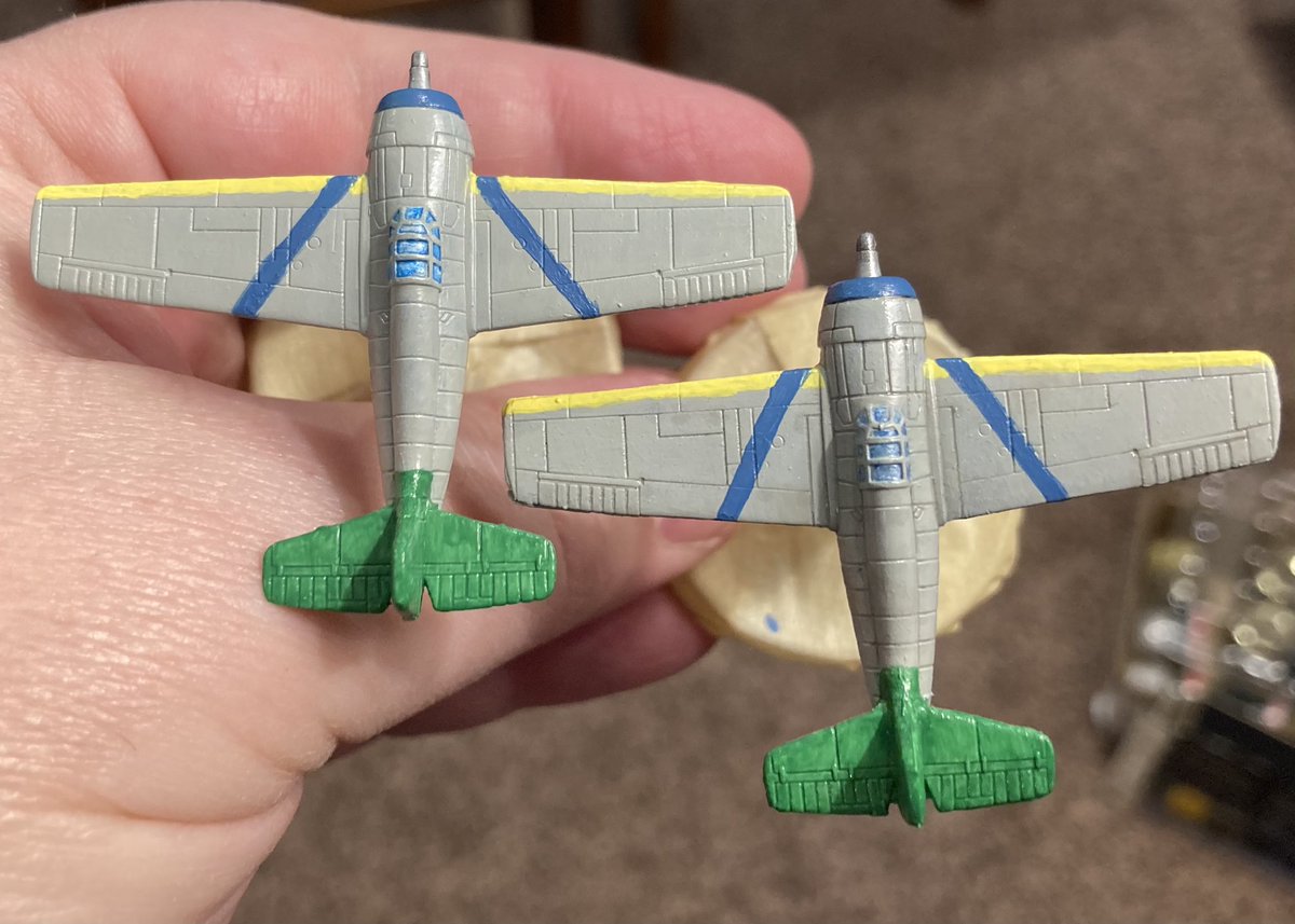 RagingOwlbear's tweet image. Triggering history buffs with my F4F paint schemes…
@WarlordGames #BloodRedSkies