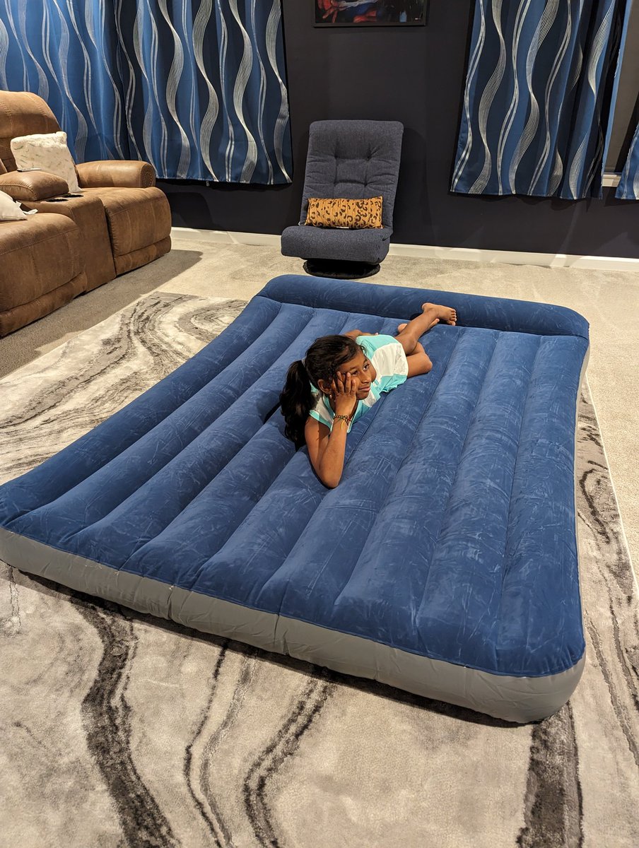 madhul2002's tweet photo. All set for our movie night!! We loved the Bestway Airbeds!! @Tryazon @BestwayUS #BestwayToSleepThisSummer #BestwaySummerOfSleep #BestwayUS #BestwayUSA #InflateYourFun #YourSleepIsOurBusiness #Tryazon https://t.co/teBsbvgMuC