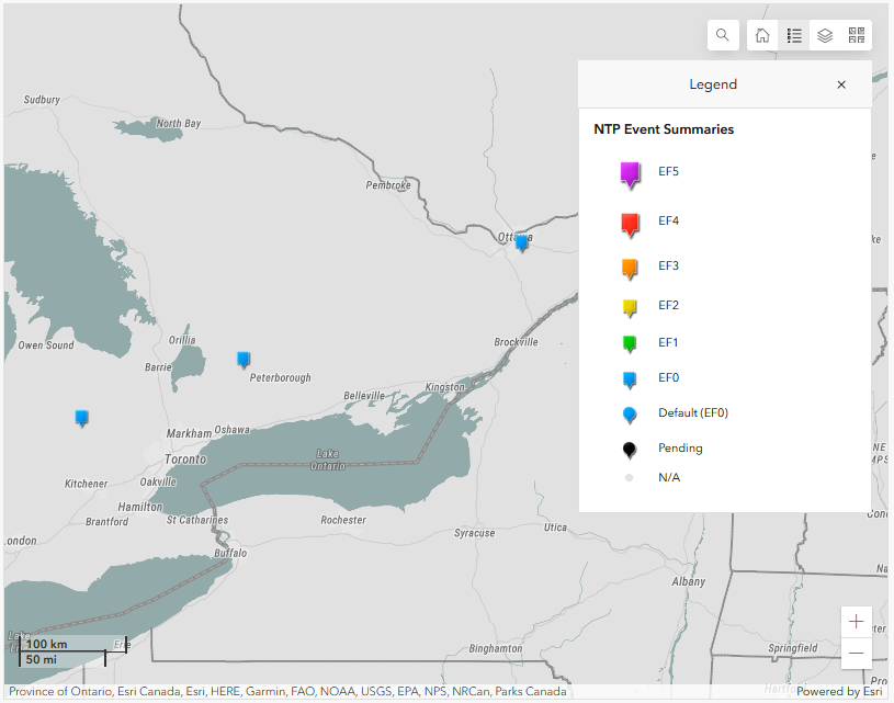 NTP ground/drone surveys following the storms of August 3 in southern Ontario have allowed the documentation of 1 EF0 tornado (Findlay Creek, near Ottawa) and 2 EF0 downbursts (Lindsay and Gordonville). 

Details at the NTP blog: uwo.ca/ntp/blog/2023/…

#ONstorm
