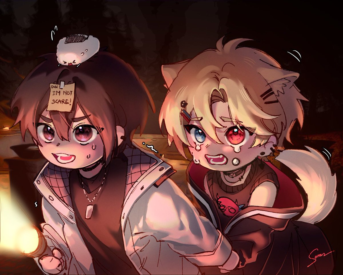 Soraa_298's tweet photo. Fanart Doki and Shuki OwO https://t.co/iu0q0HbTI8