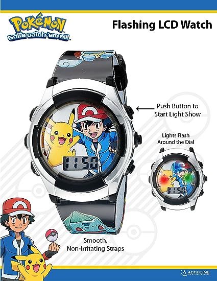 pinnacleAmazon's tweet photo. Accutime Kids Pokemon Digital LCD Quartz Watch for Toddlers, Boys, Girls and Adults All Ages. https://t.co/KRb9b7ywAc https://t.co/p9SFldg7ej