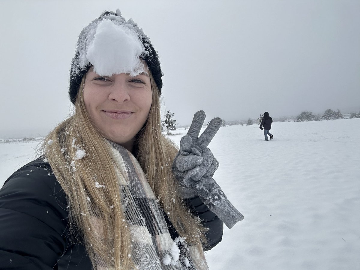 What a day 😍❄️☃️