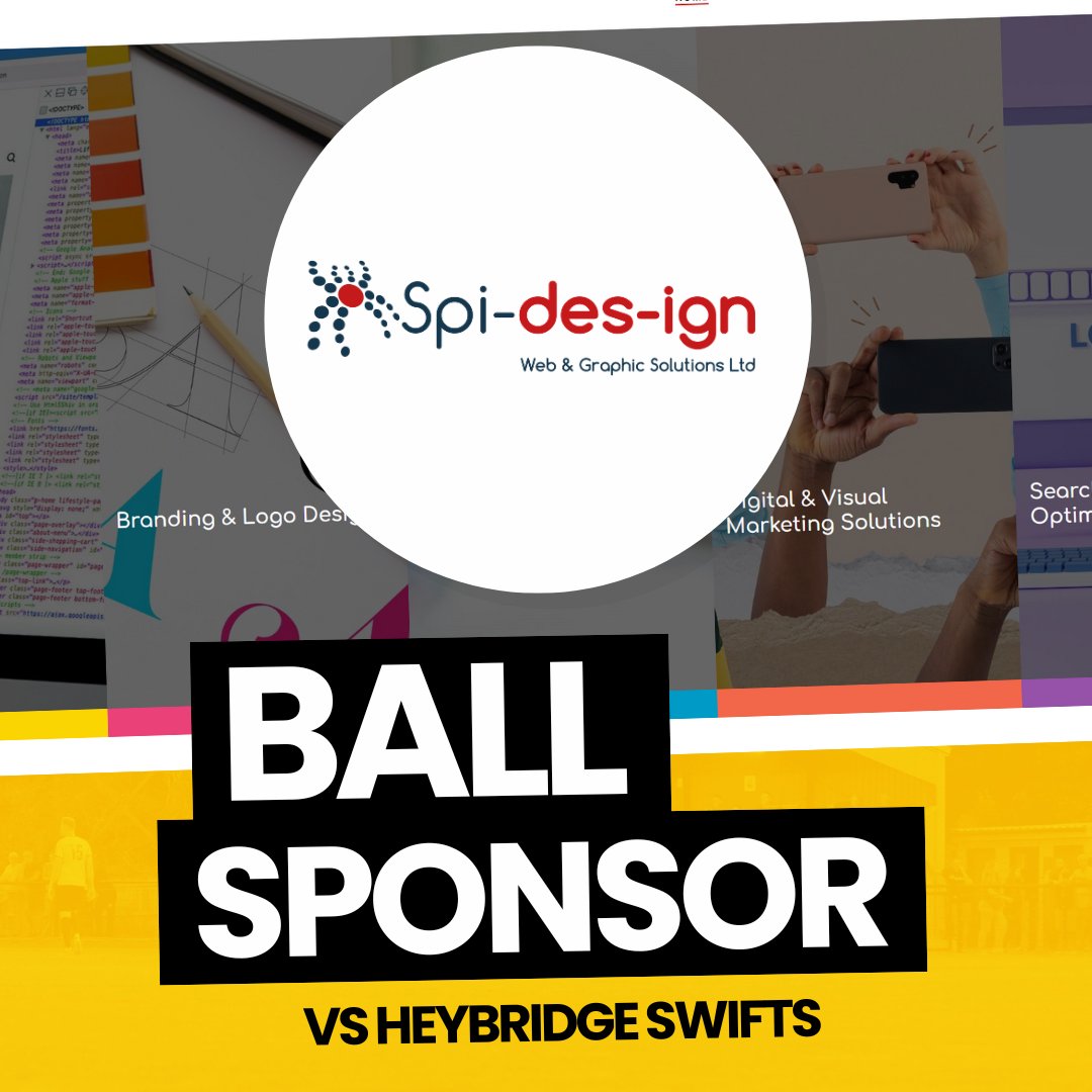 Stowmarket Town FC (@stowtownfc) on Twitter photo Today's match ball sponsor against Heybridge Swifts is brought to you by SPI-DES-IGN,
Suffolk's experts in Websites, Graphics, Branding & Marketing.
A massive thanks for their dedication! Make sure to give SPI-DES-IGN a follow <a href="/Spi_des_ign/">Spi-des-ign</a> Today's match ball sponsor against Heybridge Swifts is brought to you by SPI-DES-IGN,
Suffolk's experts in Websites, Graphics, Branding & Marketing.
A massive thanks for their dedication! Make sure to give SPI-DES-IGN a follow <a href="/Spi_des_ign/">Spi-des-ign</a>