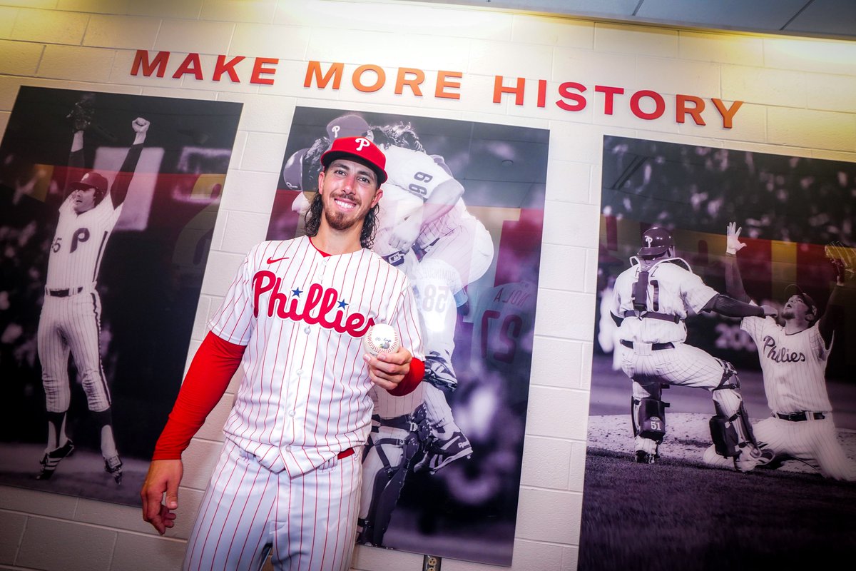 Phillies's tweet image. Made more history.