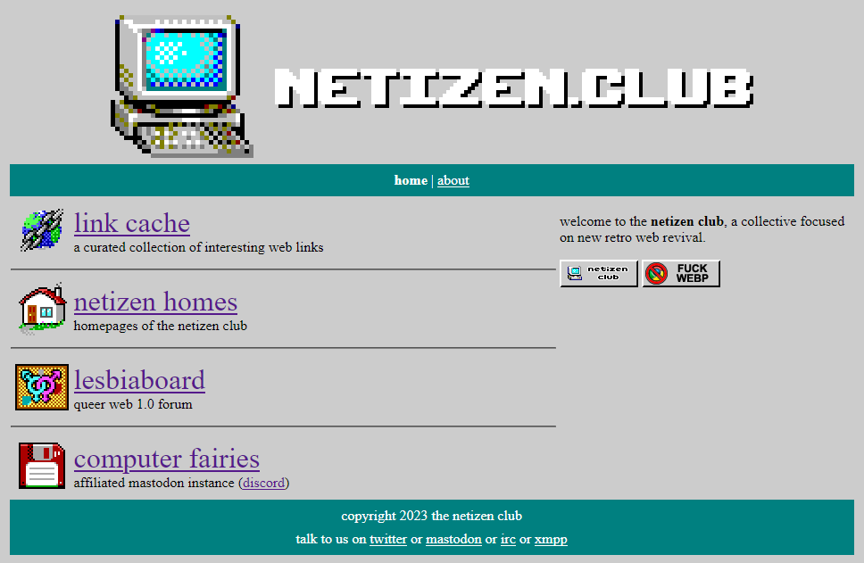 netizen club has a new look

netizen.club