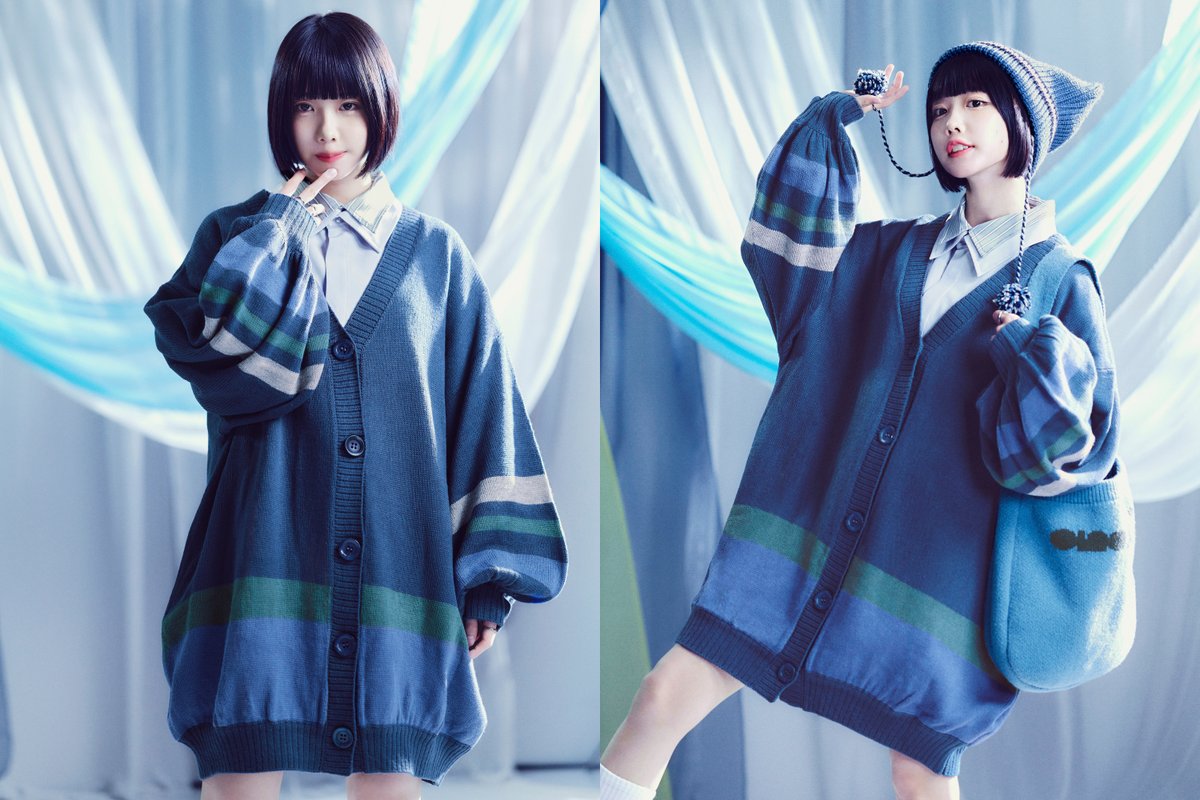 ALAND エーランド あのちゃん コラボ カーディガン sizeF/青 ALADO エーランド あのちゃん コラボ カーディガン sizeF/青 - メルカリ