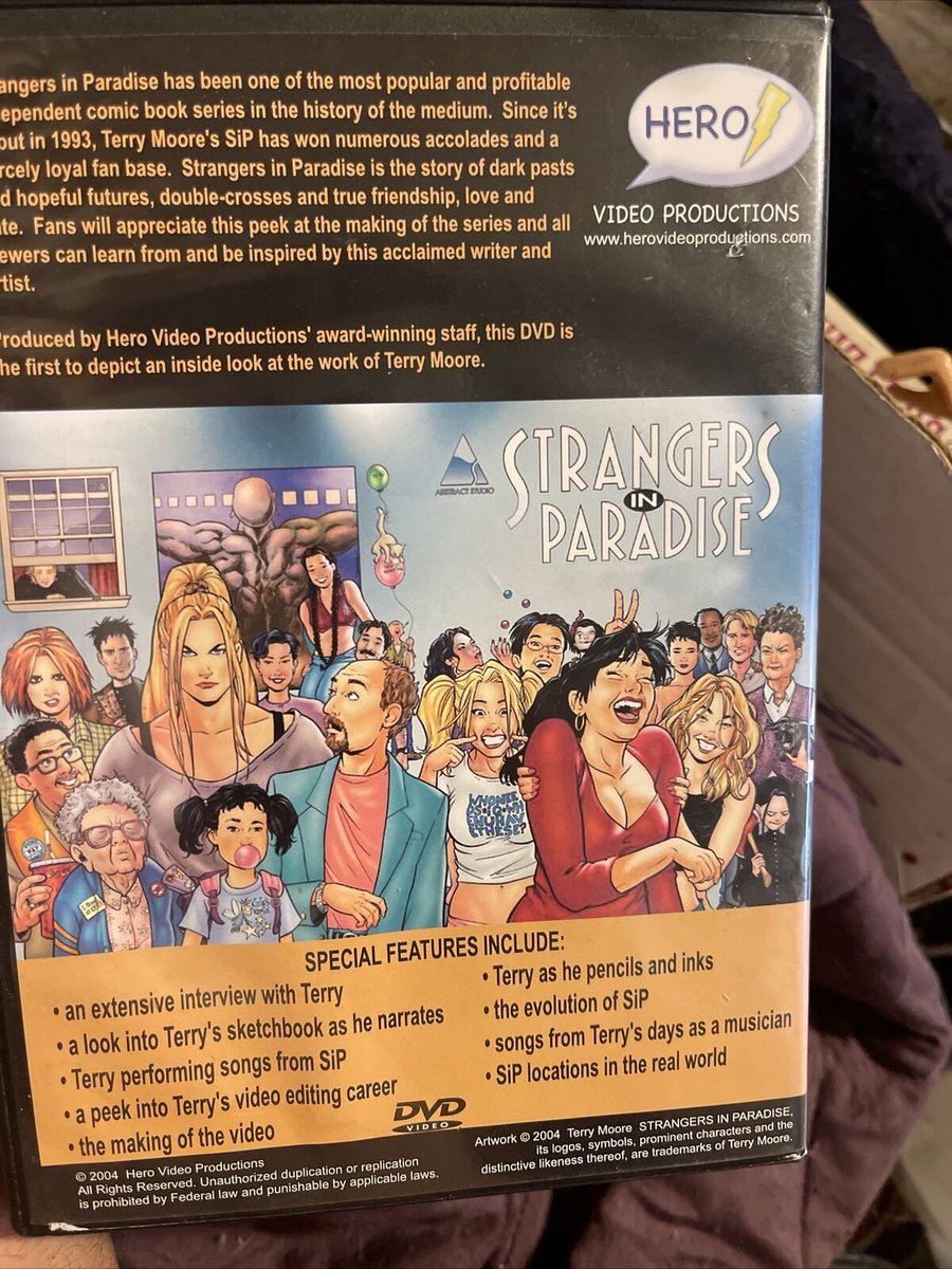M00NLIGHTSTUDI0's tweet photo. A little piece of the #SiP collectibles world is now mine! Can't to watch this!! @TerryMooreArt #StrangersInParadise #AbstractStudioComics #TerryMoore https://t.co/6VuMLztvUZ