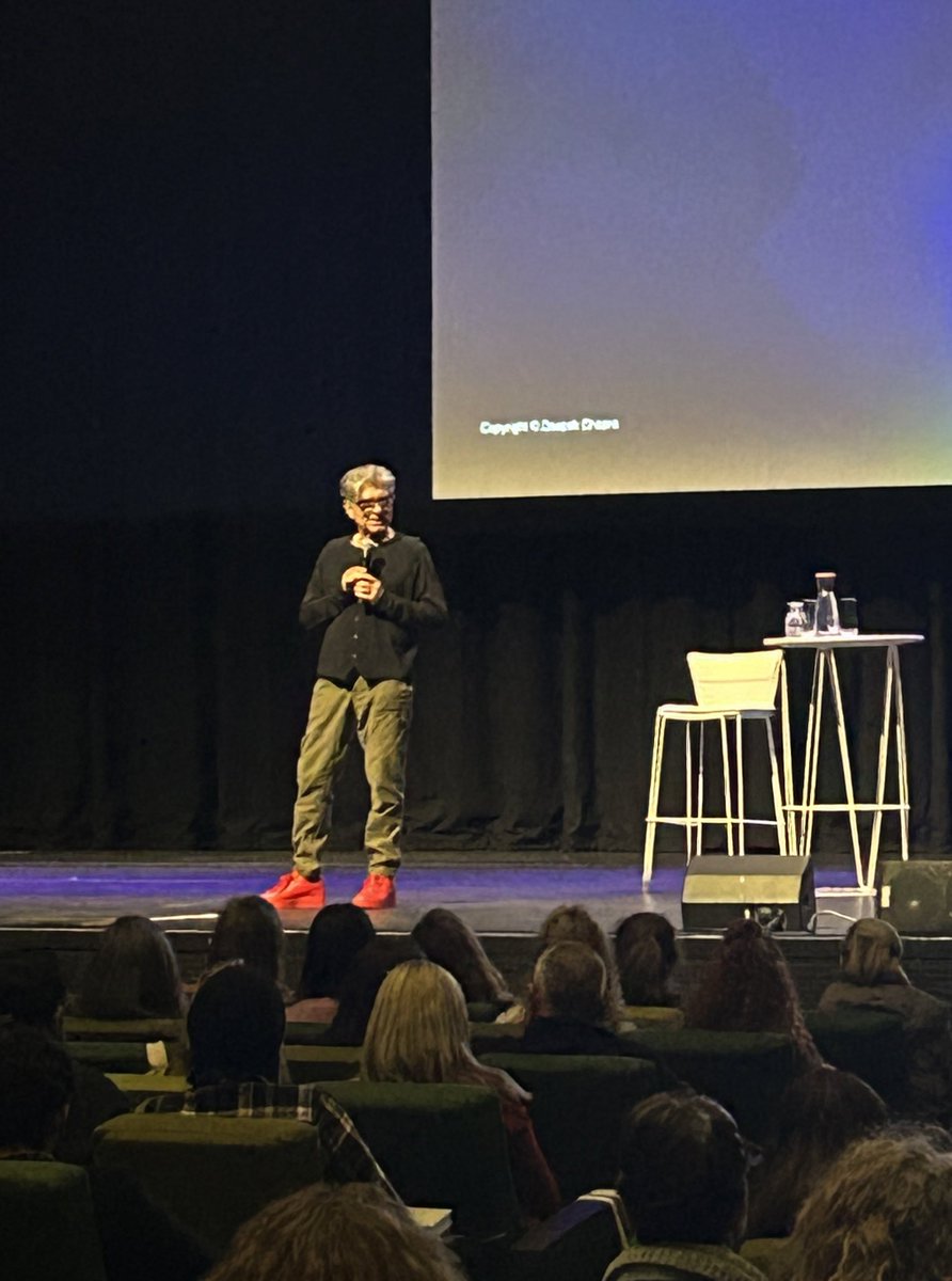 Deepak’s in town 👏🏼 <a href="/DeepakChopra/">Deepak Chopra</a>