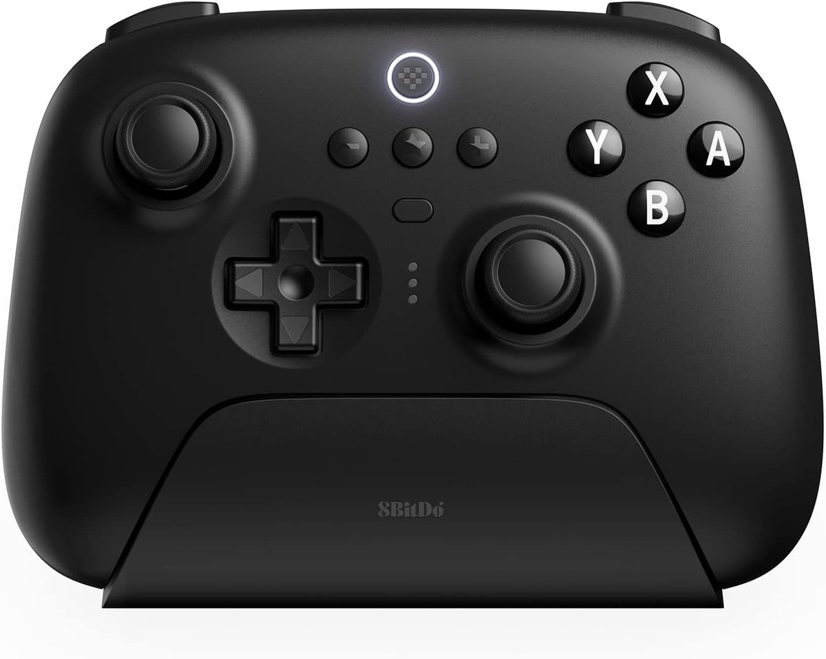 Lbabinz's tweet photo. 8Bitdo Ultimate Bluetooth Controller with Charging Dock, Wireless Pro Controller for Switch, Windows and Steam Deck is $61.59 via Amazon Lightning Deal

White https://t.co/8NeTqOu2xj
Black https://t.co/qaVfePR4RS #ad https://t.co/Tg0WK7r0zP