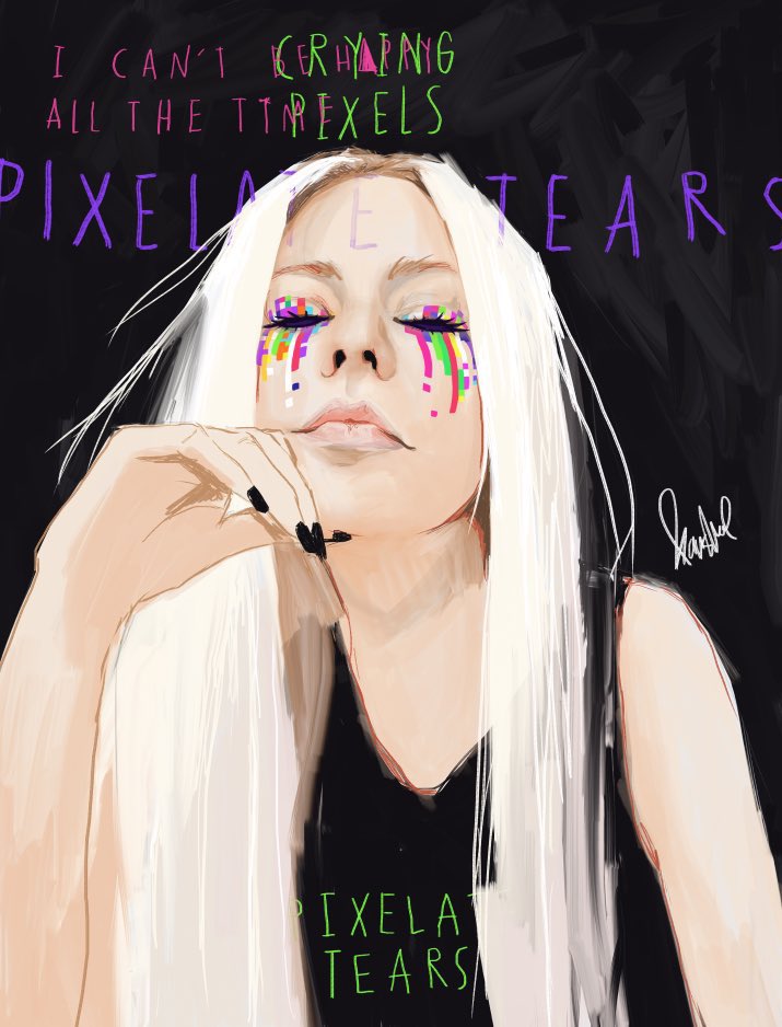 bybanshee_'s tweet photo. @bocagrandiart @artcrush @0xTjo @Ellii_art @BraveArtCrush1 @drcc_art Thanks Boquita!!! 🖤⚡️🖤
Love colors of “Primitive Dream”

“Pixelated tears”

Tag / @minapower_tw @drcc_art https://t.co/EGFlcT3hBk