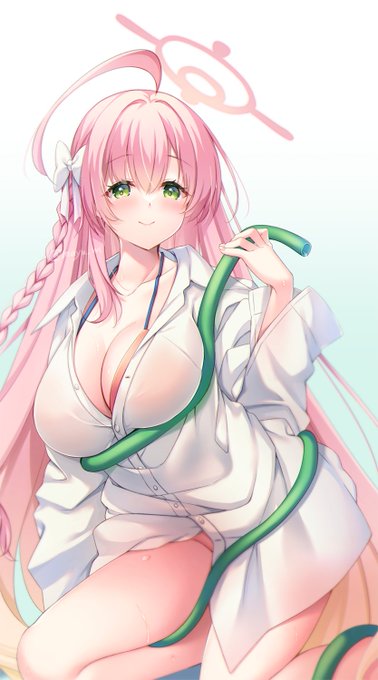 水着ハナコさん天井お迎え記念🎨
#ブルアカ 