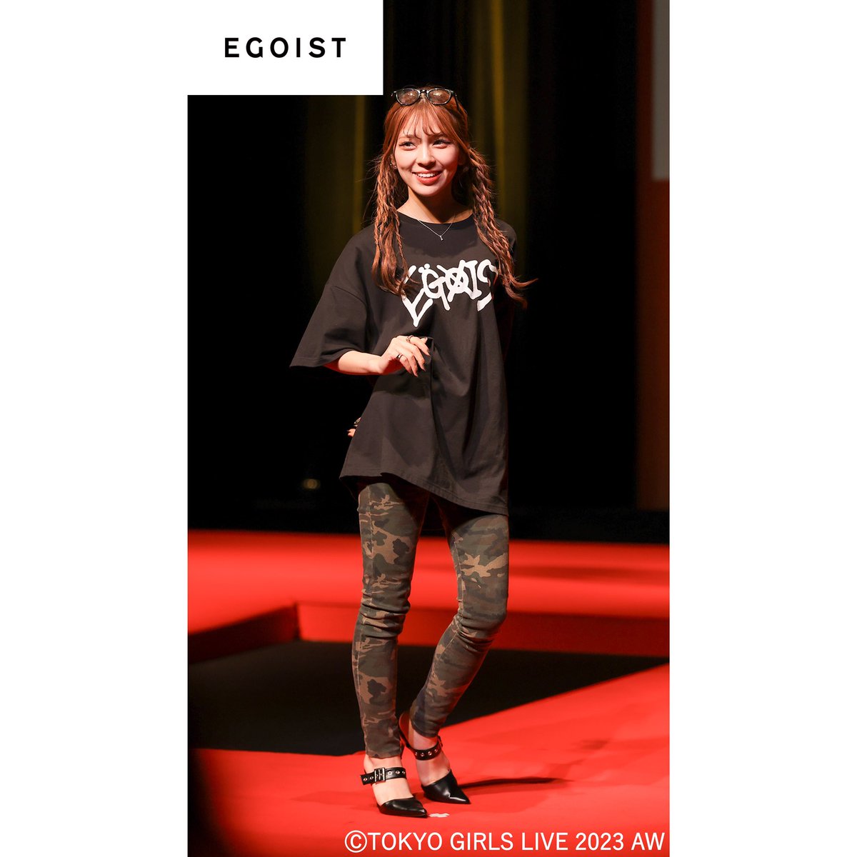 BRAND STAGE👗
⁡
【ブランド】
#EGOIST
<a href="/EGOIST_OFFICIAL/">EGOIST</a> 
⁡
【ゲストモデル】
#藤木そら
<a href="/FUZIKISORA/">藤木そら</a> 
#高畑麻優
<a href="/_______maa/">マユ</a> 
⁡
#TOKYOGIRLSLIVE #TGL2023AW #東京ガールズライブ #ファッションショー #model #runway #fashionshow #fashionbrand