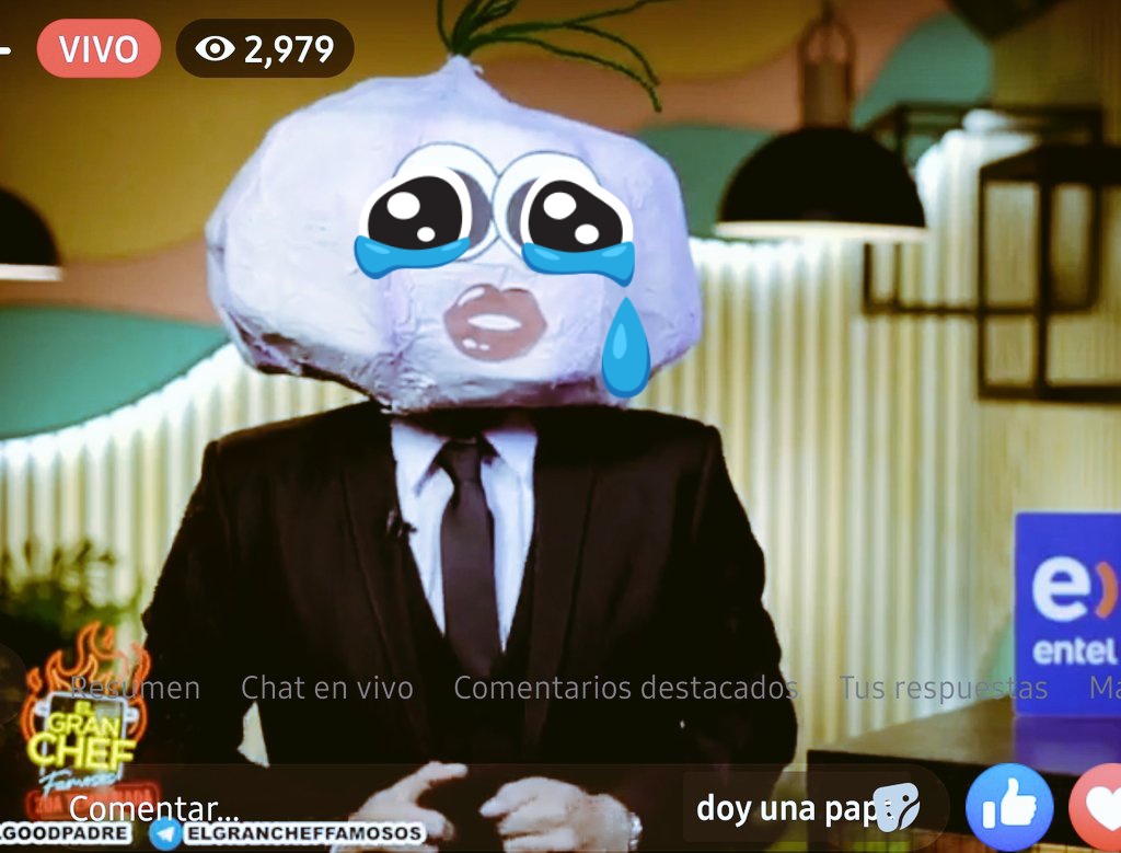 HopeluRr's tweet photo. Te vamos a extrañar Mr Ajo 🥺
#ElGranChefFamosos https://t.co/QqqfCIpWmJ