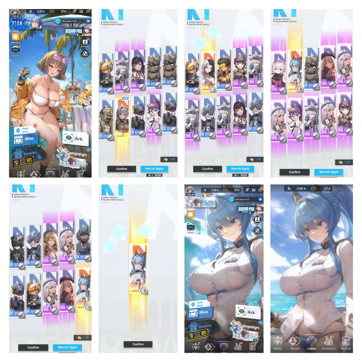 Yus_pisces94's tweet photo. @NIKKE_japan Got 55k gems before getting left with 21k gems used them and 200 golden tix for MLB the first and the last one limited char since im F2P Got S.Helm 2 multi after S.Anis 2 multi b4 getting my 1st Modernia, still got 250 golden tix 😍📷#F2Pluck #NIKKE #SwimsuitHelm https://t.co/qtxQkWZne3