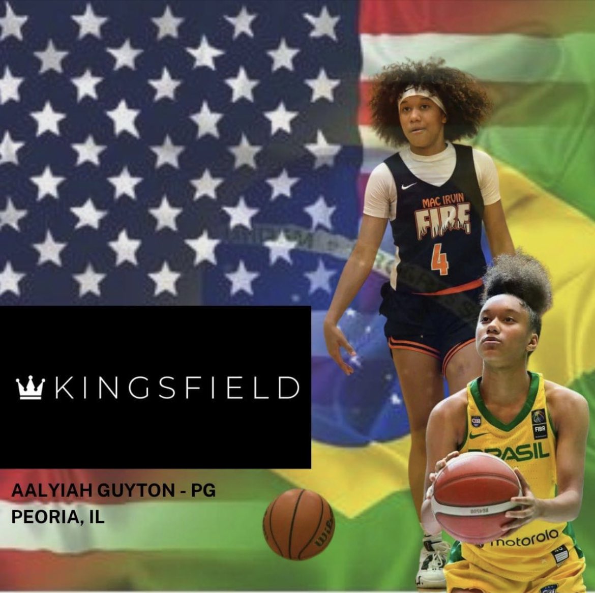 THsleepcoach's tweet photo. PARTNERSHIP ALERT!!  My client Aaliyah Guyton has agreed to an NIL ambassador partnership with Kingsfield Fitness and will proudly represent the Kingsfield brand and their recovery products!  Thank you Kingsfield Fitness for allowing my client to be a part of the team! https://t.co/vPZ4brpnmO