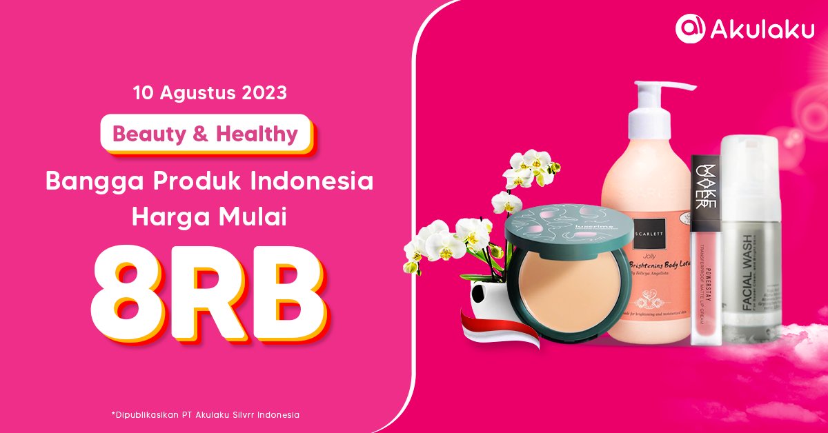 akulakuID's tweet photo. Kiw kiw ada makeup HARGANYA MULAI 8RB💅🏻
Cintai produk lokal dengan pake makeup buatan anak bangsa🇮🇩✨
Cek di sini >> https://t.co/BdRSirXBfK
#PromoBBF #ProdukLokal #DiskonMakeup #PromoSkincare #AkulakuIndonesia https://t.co/E97Q2bc2nl