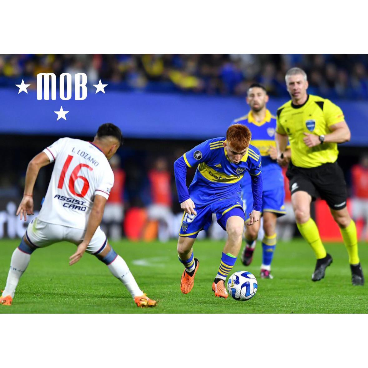 OpcionBoca's tweet photo. ¡¡A CUARTOS! 💙💛💙

El #xeneize venció 4 a 2 por penales a Nacional 🇺🇾. Luego de empatar 2 a 2 con goles de Merentiel y Advincula. 

El rival de cuartos de final surgiría del vencedor de la llave de Racing Club y Atlético Nacional 🇨🇴.

#vamosboca #opcionboca #mob https://t.co/am6XW4X9C2