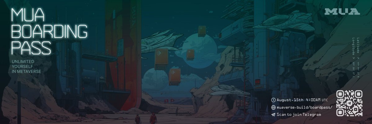 🎉#MetaGamiMall X #MUADAO🎉

🎁5 x High-Level MUA Boarding Pass WL (Freemint) Holders can enjoy the rich benefits powered by MUA.

✅♥+RT+Tag 3 Frens
✅Follow <a href="/MetaGamiMall/">MetaGamiMall</a>+ <a href="/MUA_MUADAO/">MUA DAO</a>
✅Join t.me/MUADAO

⏰48 hours

#Giveaways #NFT #Freemint