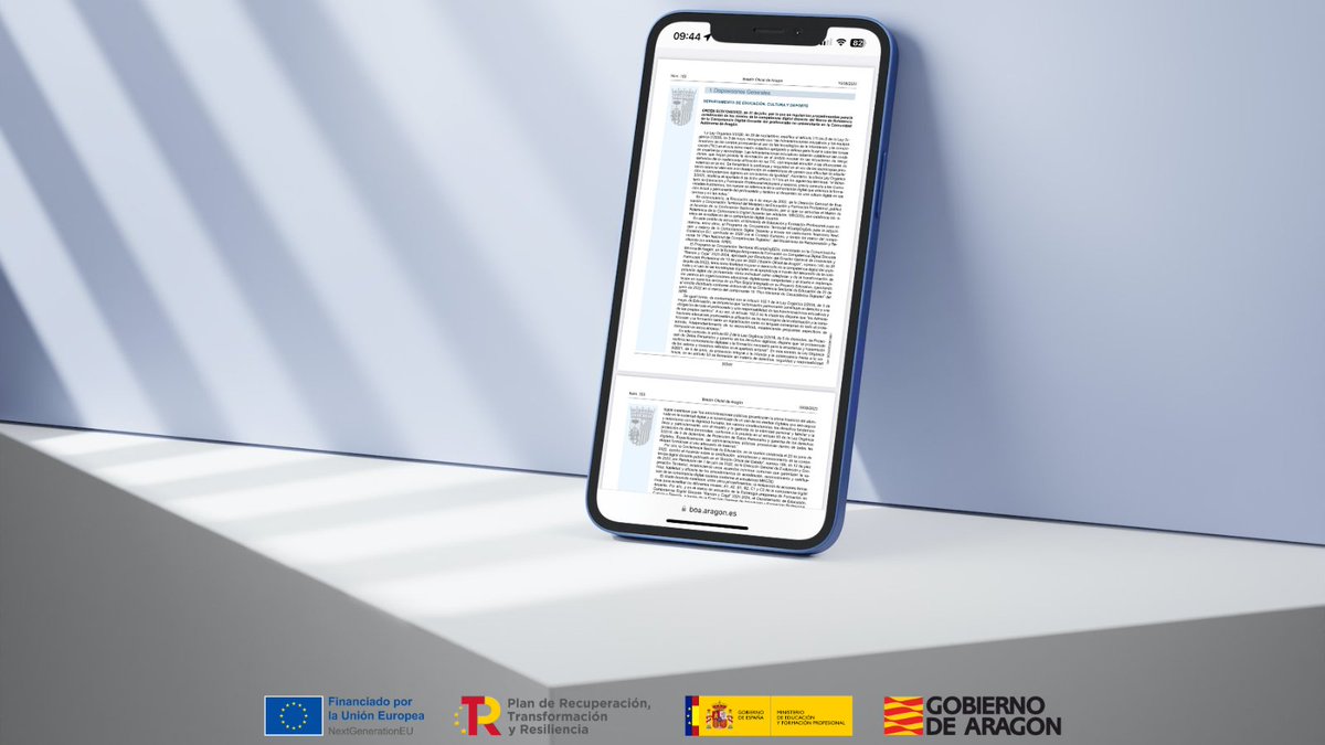 🌴¡Hola! Esperamos que estéis pasando un buen verano 📌Hoy se ha publicado en BOA la orden que regula la acreditación de los niveles CDD del profesorado no universitario en la Comunidad Autónoma de Aragón📜tinyurl.com/2t8cauyd #cddaragon #MRCDD #CompDigEdu