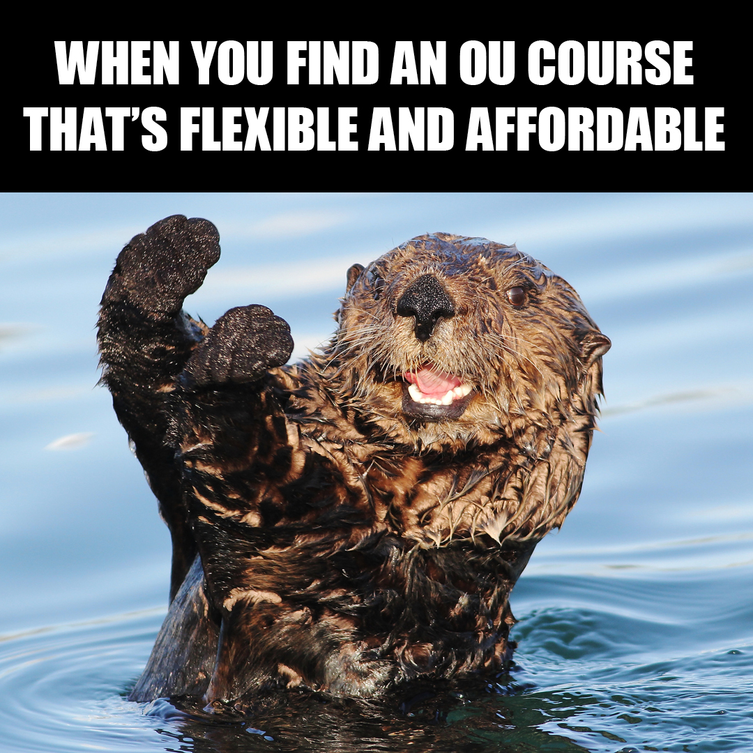 A new survey* shows that 49% of young adults are potentially opting out of going to university due to rising living costs.

But with the OU, you can learn and continue to earn.

More here: ow.ly/Vmbe50PvIIv

​*Censuswide survey commissioned by The Open University July 2023