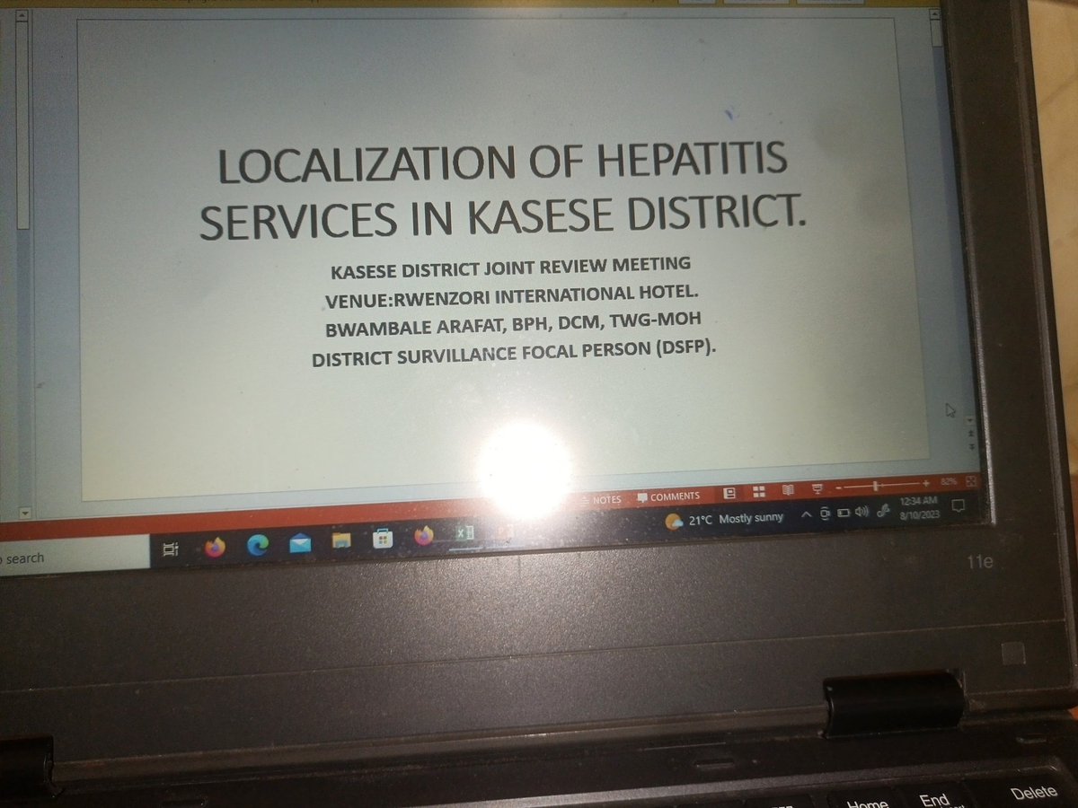 ArafatBwambalem's tweet photo. Very happy  to attend @KaseseUg performance review meeting to localize #Hepatitis service as we evaluate progress made 2wards achieving 🎯 &amp; evidenced based planning #HomeGrownSolution.
@CHIPO_HBV @Hep_Alliance @INHepSU 
@GlobalHep @cdchep @DuncanAbigaba 
@HepBFoundation https://t.co/q2uAkqUMxN