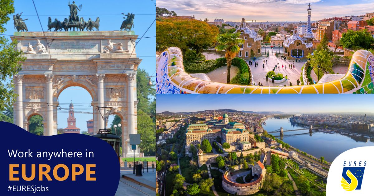 EURESJob's tweet image. Newly added jobs on the EURES portal:

👨‍💻 #SystemAdministrator in Italy 🇮🇹
👩‍🏫 #EnglishTeacher in Spain 🇪🇸
🚜 #ForkliftDriver in Hungary 🇭🇺

Are you interested? Head over to the EURES portal and continue your #career in a new country👉 eures.ec.europa.eu/index_en

#EURESjobs