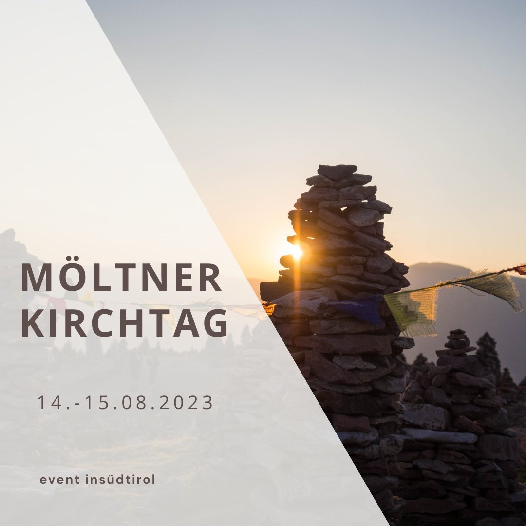Möltner Kirchtag!!🎉
Ein Fest voller Spaß, Musik und guter Laune! 

Auf euer Kommen freut sich die 🔥FF-Mölten🔥

insuedtirol.info/event/moeltner…
#MöltnerKirchtag  #Tradition #Stoanernemandln

Copyright: IDM Südtirol-Alto Adige/Henryk Berlet