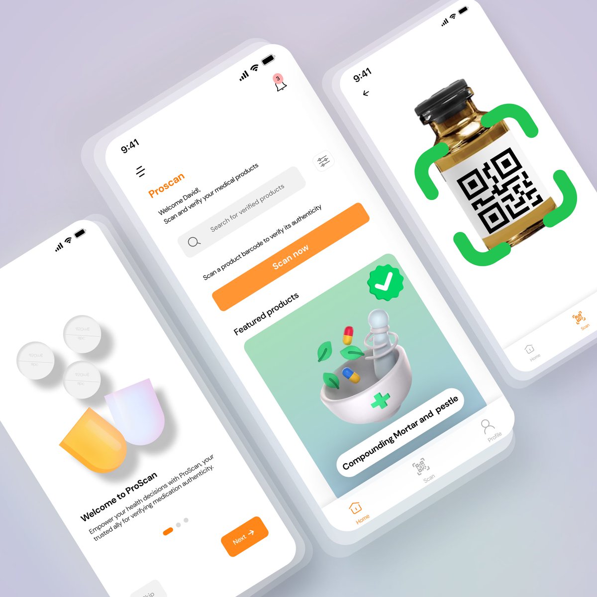 mx_debbiee's tweet photo. Finally!! A Drug verification app (Proscan)
Proscan was designed to verify medication authenticity instantly, ensure your well-being &amp; safety.
 The Capsule 💊 and Tablets were designed on Figma 🤸‍♂️

Play Prototype👇🏻
#uidesign #uiux #productdesign https://t.co/7vVhMrLLJJ